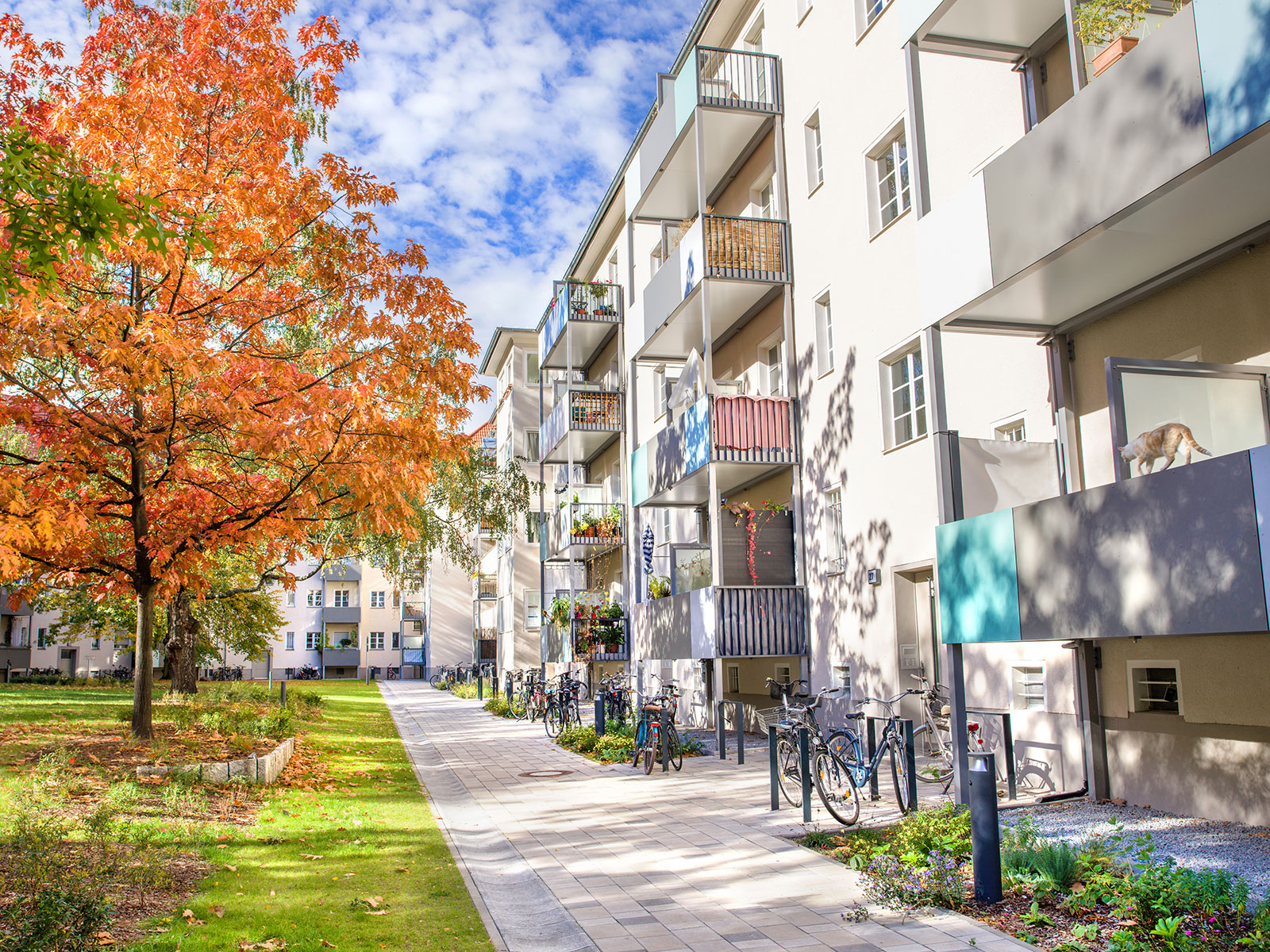 Wohnanlage in Prenzlauer Berg / Berlin Topsstraße